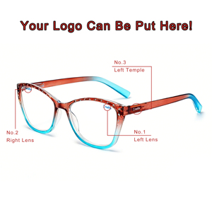 <span class=keywords><strong>Gafas</strong></span> de <span class=keywords><strong>lectura</strong></span> de ojo de gato para mujer con diamantes de imitación, lentes anti luz azul, bisagras de resorte, montura grande, <span class=keywords><strong>gafas</strong></span> para presbicia - Product Image 4