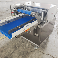 Máquina Fileteadora Industrial Horizontal Automática para Pescado y Pollo, 2.2kw, Capacidad 1.2t/h, Cortadora de Carne en Venta