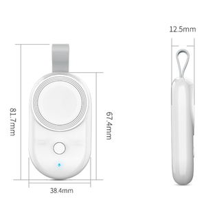 Chargeur sans fil magnétique OEM Mini 1100mAh 3W portable à charge rapide <span class=keywords><strong>pour</strong></span> IWatch et <span class=keywords><strong>montre</strong></span> connectée - Noir - Product Image 4