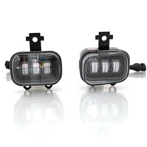 Luces Antiniebla Cuadradas Pequeñas Nissan con Lente Amarilla de Alta Luminosidad LED de 25W, Par para Nissan Kicks - Product Image 1