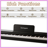 Instrument de musique Piano Piano droit Clavier Piano numérique Électrique