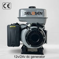 Generador de Gas de Doble Combustible (GLP/Gasolina) de 12V, 24V para Camiones, Autobuses y Aire Acondicionado, Fabricado en China