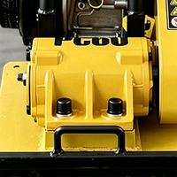 Compacteur de sol VIBROPAC SS-PC60 avec moteur diesel Honda GX160 - Petite taille, haute efficacité pour la construction routière