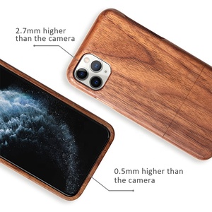 Sinh Thái Tái Chế Tùy Chỉnh Tre Óc Chó Di Động Tự Nhiên Rắn Gỗ Thật Tôi Trường Hợp Điện Thoại Cho <span class=keywords><strong>Iphone</strong></span> 12 13 14 15 Pro Max - Product Image 2