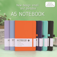 Diario de Cuero PU A5 con Tapa Dura y Páginas Impresas con Logotipo Personalizado, Cuaderno de Escritura de Fábrica