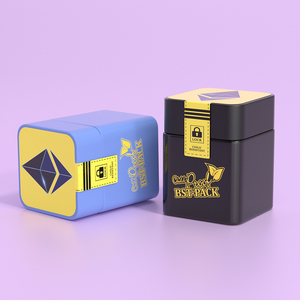 All'ingrosso 2oz 3oz 4oz 5oz ermetico barattolo in <span class=keywords><strong>vetro</strong></span> <span class=keywords><strong>sottovuoto</strong></span> contenitore per le erbe in <span class=keywords><strong>vetro</strong></span> barattolo resistente al bambino per tabacco - Product Image 4
