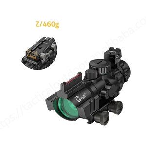 Ống ngắm CVLIFE 4x32 Prism với điểm ngắm tròn phát sáng đỏ, xanh lá và xanh dương, tích hợp sợi quang - Product Image 2