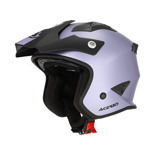 Casque de moto Acerbis Jet Aria Metallic Viola - Product Image 1