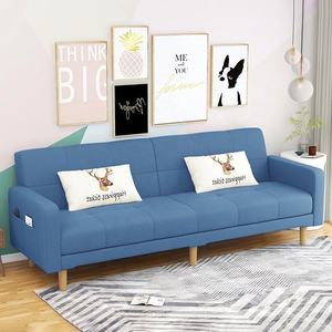 Canapé-<span class=keywords><strong>lit</strong></span> en tissu moderne, élégant et au <span class=keywords><strong>design</strong></span> unique, avec cadre en bois, pivotant et rétractable, pour la famille, la chambre, l'appartement, l'hôtel - Product Image 4