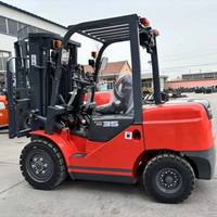 Chariot élévateur à fourche FD35 de 3,5 tonnes à haute capacité de charge pour le chargement et le déchargement de conteneurs