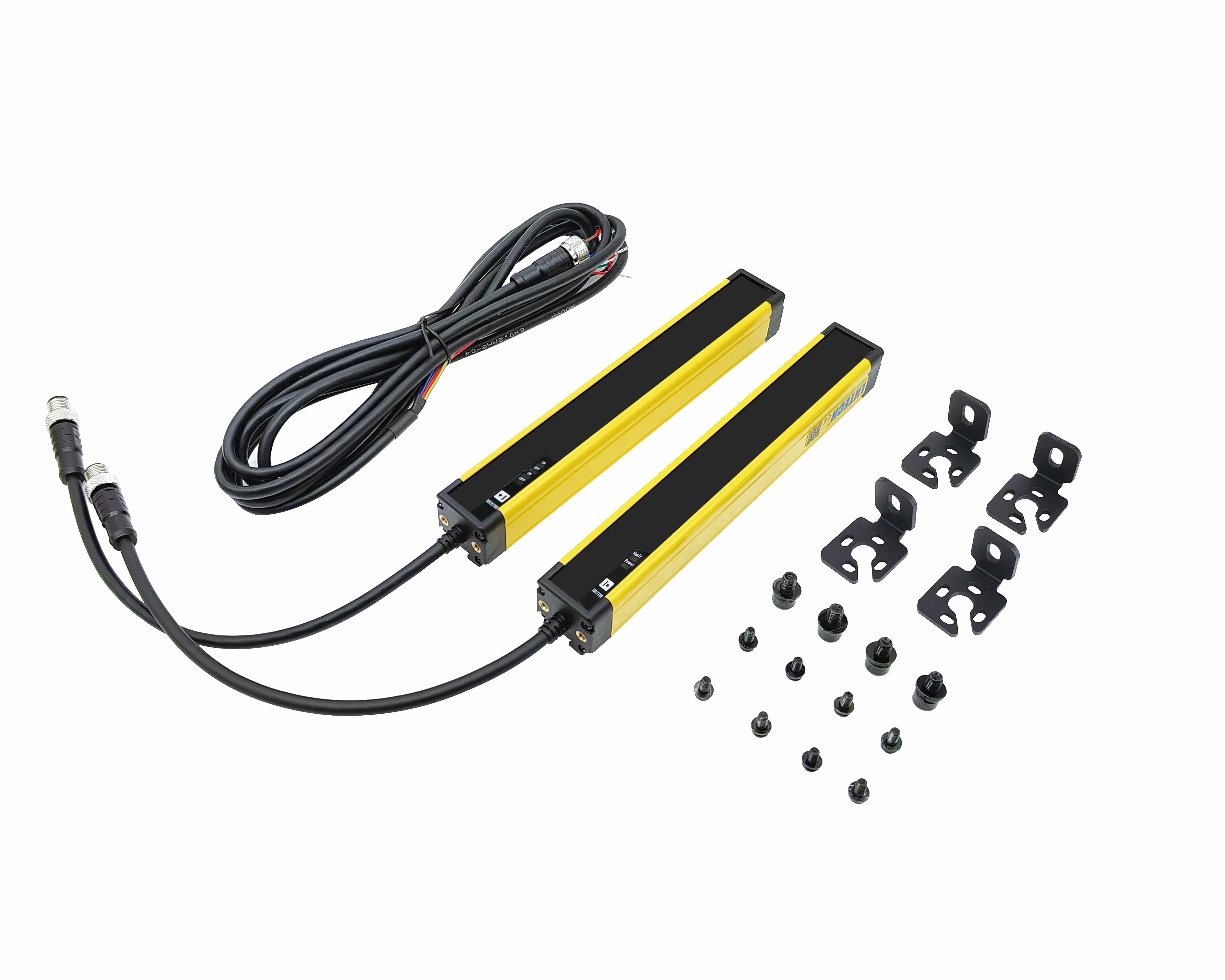 fiber optic safety light curtains