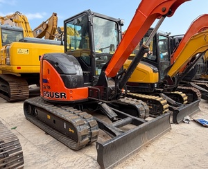 Excavatrice sur chenilles Hitachi ZX55USR d'<span class=keywords><strong>occasion</strong></span>, originale en stock, excavatrice hydraulique d'<span class=keywords><strong>occasion</strong></span> d'origine japonaise, faible nombre d'heures de fonctionnement - Product Image 2