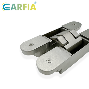 Bisagras Ocultas Modernas de Acero Inoxidable 304 de Alta Resistencia <span class=keywords><strong>Garfia</strong></span>, Bisagras Invisibles Ajustables en 3D para Puertas de Madera, Baño y Cocina - Product Image 2