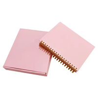 Journal de Fitness et Bien-être Impression Personnalisée Emballage de Luxe Rose Couverture Rigide Agenda Organisateur Quotidien