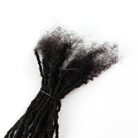 Aspetto Naturale #   Extensions per capelli dreadlock ricci Inter Locs da 12 pollici 0,4 cm, fatti a mano, fornitore all'ingrosso
