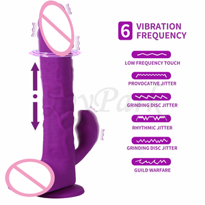 JoyPark Vibratore G Rotante a 6 Velocità con Telecomando, Impermeabile IPx6, Ricaricabile, Silenzioso, Potente con Doppi Motori e Grande Forza di Spinta - Product Image 4