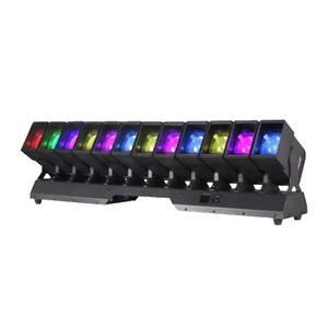 6 projecteurs à effet matriciel 60W DMX512 en alliage d'aluminium à fixation suspendue pour éclairage de scène - Product Image 1