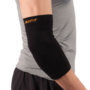Manchon de compression élastique respirant antidérapant et absorbant les chocs pour activités de plein air, basketball, football, et protection du coude - Product Image 1