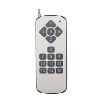 Télécommande universelle sans fil RF haute puissance longue portée DC12V 15 boutons 315 433,92 MHz