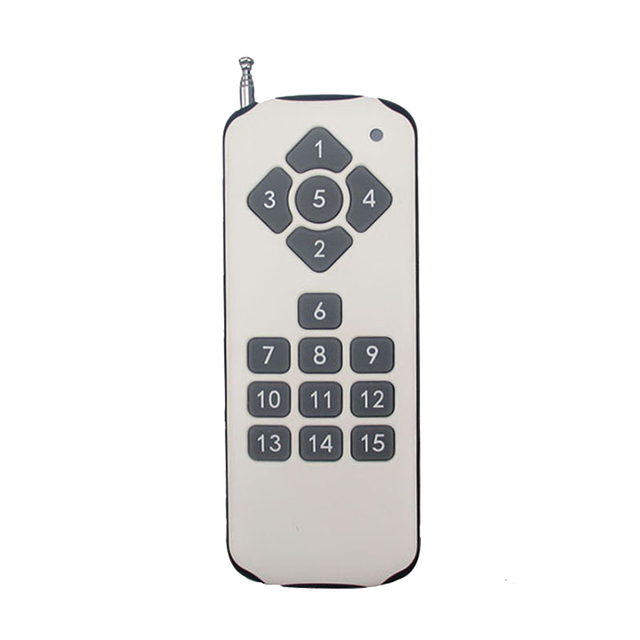 DC12V 15 Buttons 315 433.92MHz Universal RF Wireless High Power Long Distance Remote Control