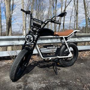 Bicicleta Elétrica de Montanha com Pneu Gordo, Longa Autonomia, Estilo Retrô Esportivo, 48V, Personalizável, para Dropshipping, a Mais Barata - Product Image 4