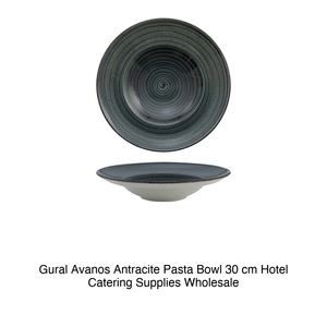Bol à pâtes Avanos Anthracite 30 cm Gural - Product Image 2
