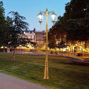 Lampe de jardin européenne d'extérieur, corps en aluminium IP65, étanche, pour allée, villa, cour, style rétro, lumière décorative - Product Image 5