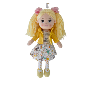 Đồ chơi nhồi bông thiết kế tùy chỉnh, búp bê dễ thương, đồ chơi nhồi bông mềm mại xinh đẹp, búp bê vải mềm màu hồng dành cho bé gái - Product Image 3