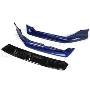 3x Detachable <b>Car</b> Bumper Splitter Lip Spoiler Front Bumper <b>Diffuser</b> Bumper Lip Deflector Lips <b>for</b> Honda <b>for</b> Accord 2021-2022 - Product Image 4