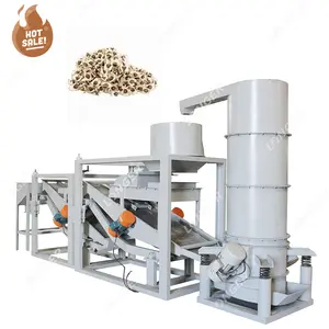 Máquina de remoção de furo, máquina de enrolamento de sementes de melion huller sacha inchi