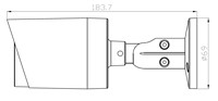Cámara IP de Seguridad CCTV con Visión Nocturna IR de 2.8mm, 6MP, Compatible con NDAA, Precio Competitivo, Micrófono Integrado, OEM, IP67, Mini Bullet, POE, Red