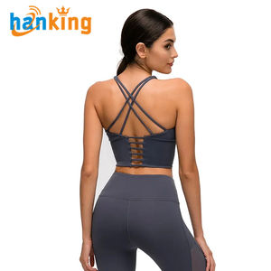 Ehanking-Soutien-Gorge de Yoga de Haute Qualité pour Femmes, Dos Croisé, Sport, Fitness, Course à Pied, Débardeurs Courts - Product Image 6