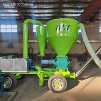 Convoyeur pneumatique LOVO pour céréales agricoles (blé, maïs, riz, grains de café, soja) – Machine d'aspiration de grains à roulement robuste