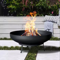 Gril de barbecue en acier extérieur personnalisé pour bol de foyer