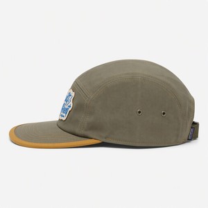 Gorra Deportiva Unisex de Lona Impermeable de 7 Paneles con Parche Tejido con Logotipo Personalizado al por Mayor, Fabricante de Ropa Técnica de Alto Rendimiento - Product Image 4