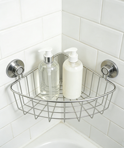 סלי אחסון רב תכליתיים ממתכת מחוררת, נירוסטה, מודרניים, אקולוגיים, בצבעים מותאמים אישית לשימוש בחדר אמבטיה - Product Image 5