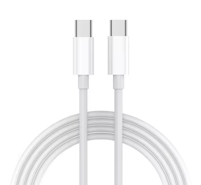 Nylon Braided Type C to Type C TPE Mobile Phone Data Cable 3A/6A Fast Charging