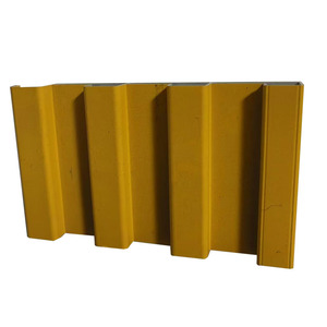 Perfil de Aluminio Foshan, Teja Aislante Térmica Corrugada 6061, Material para Techos Industriales - Product Image 1