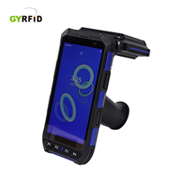 Lector Rfid portátil GYRFID, lector Rfid Uhf de largo rango de lectura Android de 5,0 pulgadas
