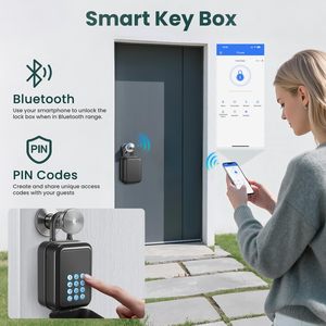 Caja de Seguridad Inteligente con Bluetooth para Guardar Objetos Pequeños Importantes como Llaves de Coche y Tarjetas Bancarias - Product Image 3