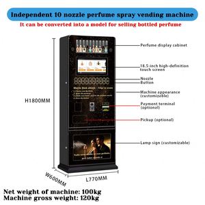 Electronic Digital Smart Automatic Wall <b>Mounted</b> Coin Operated Fragrance Cologne Perfume <b>Spray</b> Vending Machine - Product Image 4