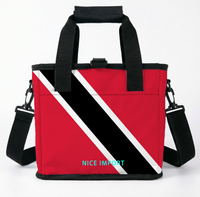 Sac isotherme avec drapeau des îles Turcs et Caïcos, grand sac isotherme pour le camping, sac thermique pour le déjeuner, sac isotherme pour boissons, étanche et résistant aux fuites