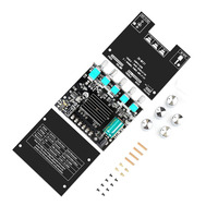 Carte d'amplificateur de puissance Bluetooth 2.1 canaux 50W*2+100W Module audio avec contrôle double des basses et des aigus Hi-Fi Kt ZK-TB21