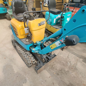 Mini-pelles Kubota U008 d'occasion du Japon, 0,8 tonne, 1 tonne, petites pelles Kubota d'occasion, Kubota u008 u20 U35, machine à chenilles, EPA - Product Image 3