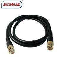 Câble coaxial 1080p 4K HD SDI 3G 6G 12G RG59 RG6 avec blindage en aluminium tressé, isolation FPE, conducteur BC/TCCAM
