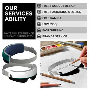 Massaggiatore Oculare Intelligente con Riscaldamento, Controllo Vocale AI, Barra LED, Musica, Vibrazione, Pieghevole, Compressione Termica, <span class=keywords><strong>4</strong></span> Modalità, USB - Product Image 5