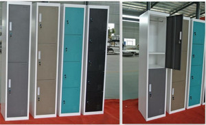 De hierro de Metal de gabinete de almacenamiento de la taquilla 2,<span class=keywords><strong>3</strong></span>. 4,5. 6,8 10 puertas vertical de acero armario de armario - Product Image 3