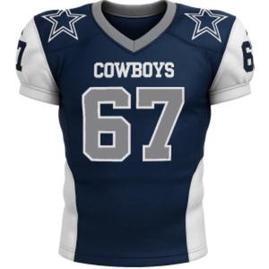 Maillot de football – Polyester sublimé – Matchs de football américain - Product Image 1