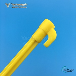 Estacas de Plástico Amarillas para Tiendas de Campaña, Paquete de 6, para Uso en Exteriores en Todas las Estaciones - Product Image 2