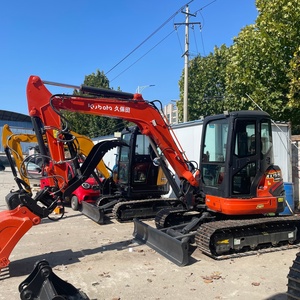 Low Price Used <b>Excavator</b> Kubota Kx155 5.5Ton Made in Japan Crawler Hydraulic <b>Excavator</b> Mini Digger Used Kubota <b>Excavator</b> in Sale - Product Image 1